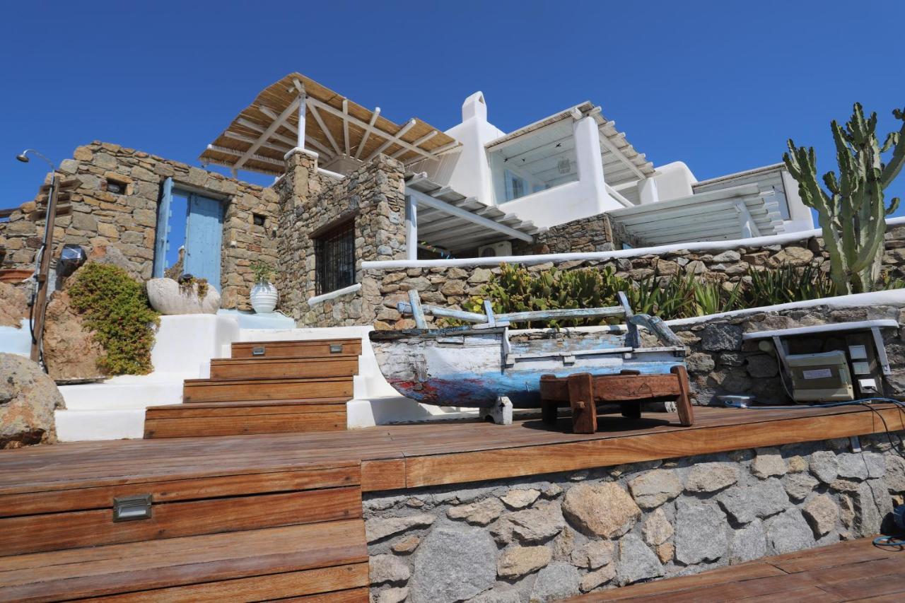Villa Princess 5 4Bed With Small Tub Panormos Beach Exteriör bild