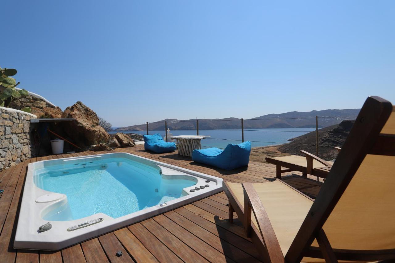 Villa Princess 5 4Bed With Small Tub Panormos Beach Exteriör bild
